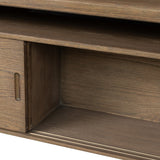 Archer Desk - Toasted Brown Oak Veneer | shipping 09/15/2026