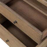 Archer Desk - Toasted Brown Oak Veneer | shipping 09/15/2026