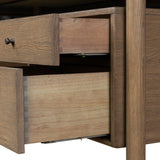 Archer Desk - Toasted Brown Oak Veneer | shipping 09/15/2026