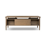 Archer Desk - Toasted Brown Oak Veneer | shipping 09/15/2026
