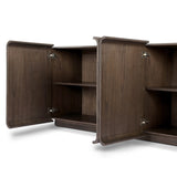 Arlet Sideboard - Stained Saddle Brown Mindi Veneer | shipping 09/25/2026