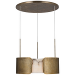 Featuring Armise 28" Drum Chandelier Mottled Brass by Visual Comfort at Amethyst Home. Armise 28" Drum Chandelier in Mottled Brass with Alabaster
Overall Dimensions: 27.5" L x 27.5" W x 241.25" HWeight: 128 lbs.. Amethyst Home provides interior design, new construction, custom furniture, and area rugs in the Portland metro area