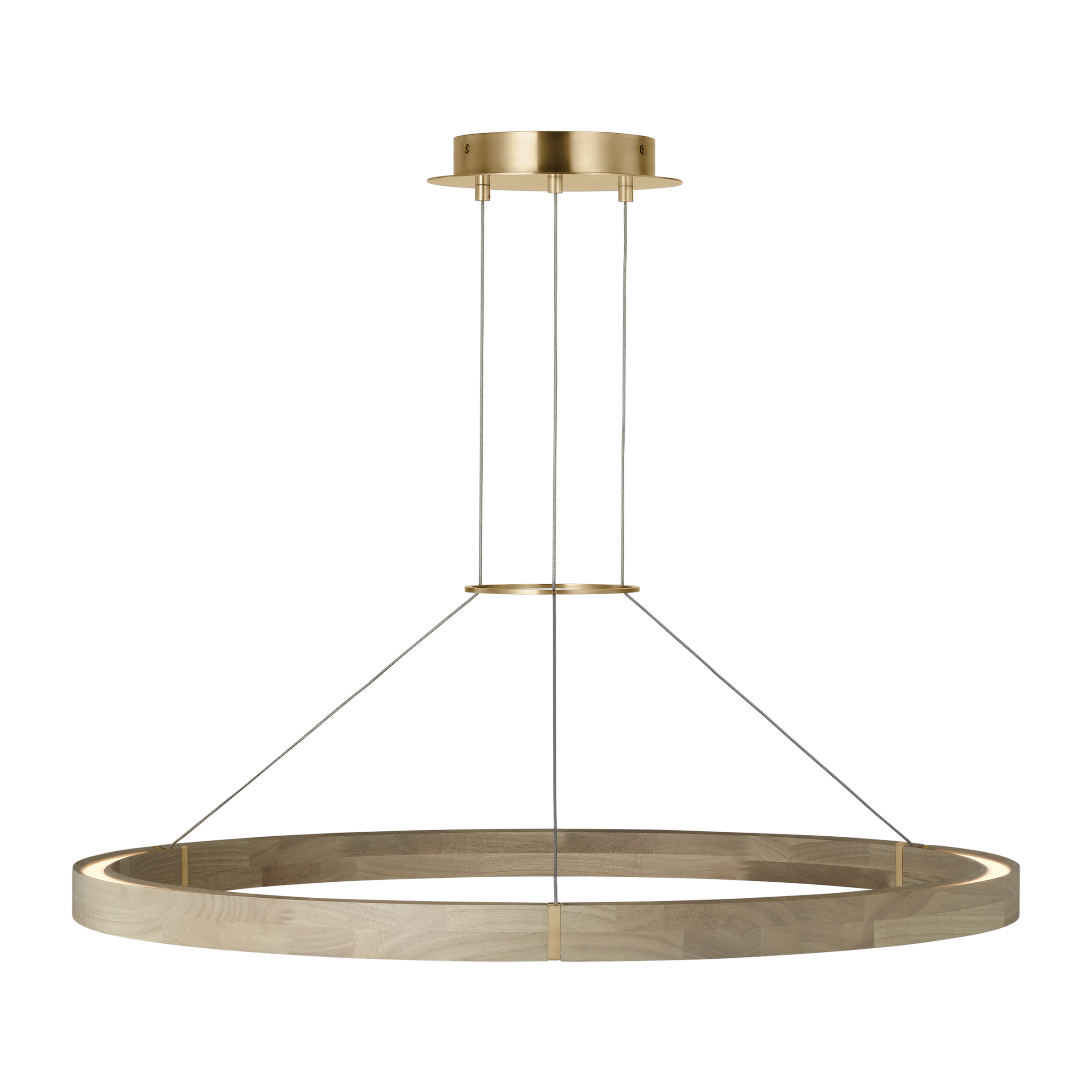 Featuring Ashok 37 Chandelier Hand Rubbed Antique Brass by Visual Comfort at Amethyst Home. Circles of different sizes and thicknesses take center stage with the simplicity of the Ashok chandelier by Sean Lavin. Featuring a solid wood ring with brass inlay details, the fixture also has an optional collar ring. The minimalist ring chandelier will complement modern decor and can ill. Amethyst Home provides interior design, new construction, custom furniture, and area rugs in the Charlotte metro area