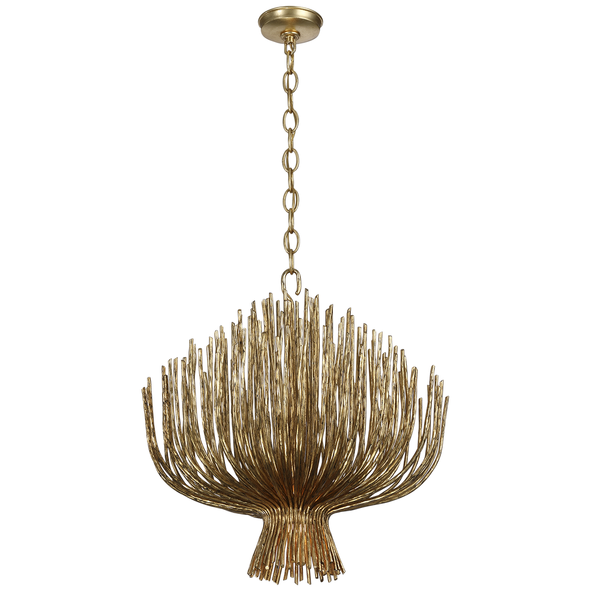 Astra 24" Sculpted Chandelier Gilded Iron | shipping 11/20/2025
