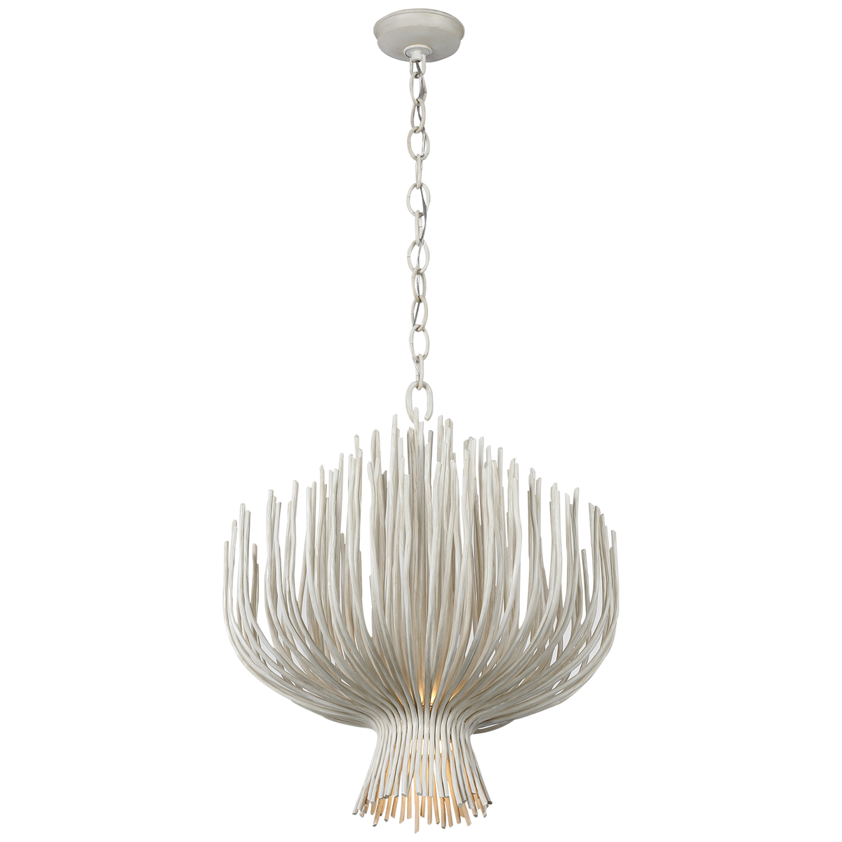 Astra 24" Sculpted Chandelier Waxed Plaster | shipping 11/20/2025