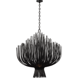 Featuring Astra 42" Sculpted Chandelier Aged Iron by Visual Comfort at Amethyst Home. Elevate your space with the Astra 42" Sculpted Chandelier in Aged Iron. This luxurious chandelier exudes sophistication with its sculpted design and aged iron finish. Perfect for adding an air of exclusivity to any room, it's sure to impress with its elegant lighting and exquisite craftsmanship. . Amethyst Home provides interior design, new construction, custom furniture, and area rugs in the Nashville metro area