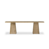 Atlas Console Table - Bleached Alder