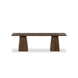 Featuring Atlas Smoked Alder Console Table by Four Hands at Amethyst Home. Smoked alder shapes a streamlined console table, with angular lines and wide proportions for a clean look with substance.Overall Dimensions: 94.00"w x 22.00"d x 30.00"hWeight : 136.35 lbsMaterials : Resawn Alder, Pine Plywood. Amethyst Home provides interior design, new construction, custom furniture, and area rugs in the Houston metro area