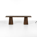 Featuring Atlas Smoked Alder Console Table by Four Hands at Amethyst Home. Smoked alder shapes a streamlined console table, with angular lines and wide proportions for a clean look with substance.Overall Dimensions: 94.00"w x 22.00"d x 30.00"hWeight : 136.35 lbsMaterials : Resawn Alder, Pine Plywood. Amethyst Home provides interior design, new construction, custom furniture, and area rugs in the Seattle metro area