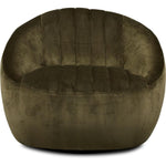 Audie Surrey Olive Swivel Chair  Four Hands