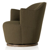 Aurora Swivel Chair - Fiqa Boucle Olive - FIQA Boucle Olive