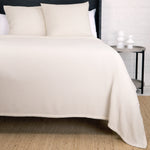 <p>Balboa Bamboo Waffle Blanket – Lightweight Comfort and Timeless StyleThis luxury waffle blanket complements any bedding aesthetic, transforming your room into a serene retreat. Made of 100% rayon sourced from bamboo, it offers natural temperature-regulating and moisture-wicking properties ideal for every season. Amethyst Home provides interior design, new construction, custom furniture, and area rugs in the Austin metro area