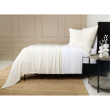 <p>Balboa Bamboo Waffle Blanket – Lightweight Comfort and Timeless StyleThis luxury waffle blanket complements any bedding aesthetic, transforming your room into a serene retreat. Made of 100% rayon sourced from bamboo, it offers natural temperature-regulating and moisture-wicking properties ideal for every season. Amethyst Home provides interior design, new construction, custom furniture, and area rugs in the Des Moines metro area