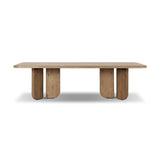 Baloro Dining Table 108" - Warm Oak Thick Veneer | shipping 09/25/2026