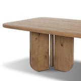 Baloro Dining Table 108" - Warm Oak Thick Veneer | shipping 09/25/2026