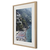 Beach In Positano by Slim Aarons - White Oak