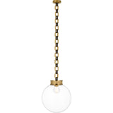 Bellamy 1 Light Statement Chain 16" Globe Chandelier