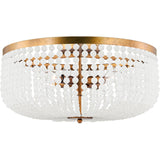 Bellecour 18 Flush Mount - Vintage Gild