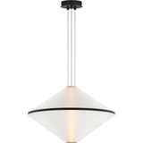 Bicono 22 Pendant - Nightshade Black