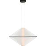 Bicono 22 Pendant - Nightshade Black