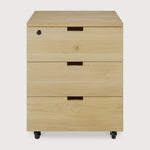Featuring Billy Varnished Oak Drawer Unit by Ethnicraft at Amethyst Home. Organise your work space with the Billy drawer unit in solid oak. It features three soft-closing drawers and easy access thanks to the handy wheels. On its own or under a desk, it is the simple staple every office needs.Weight : 75 lb Dimensions: 22.5 in W x 20 in L x 24.5 in HBrushed : NoCollection : BillyFi. Amethyst Home provides interior design, new construction, custom furniture, and area rugs in the Monterey metro area