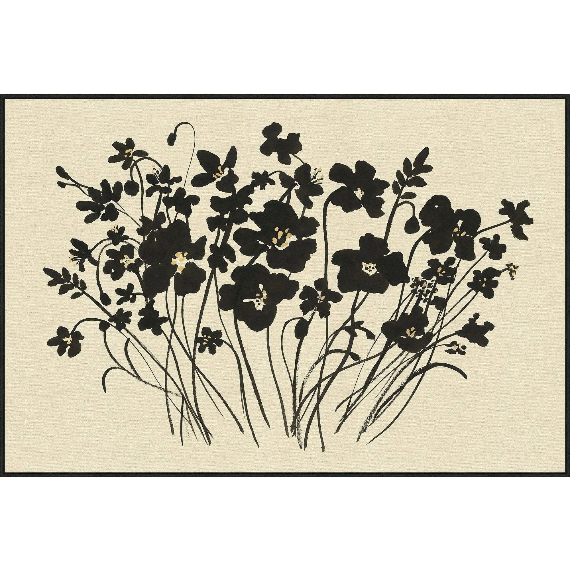 Featuring Black Poppies Framed Art by Wendover Art at Amethyst Home. This captivating piece of Black Poppies Art features bold and vibrant colors that are sure to catch the eye and add a touch of sophistication to any space. The delicate poppy flowers symbolize beauty and remembrance, making it a perfect addition to any home or office. Available in various si. Amethyst Home provides interior design, new home construction design consulting, vintage area rugs, and lighting in the Seattle metro area.
