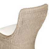 Blaire Outdoor Dining Chair - Vintage White - Arashi Salt | shipping 08/07/2026