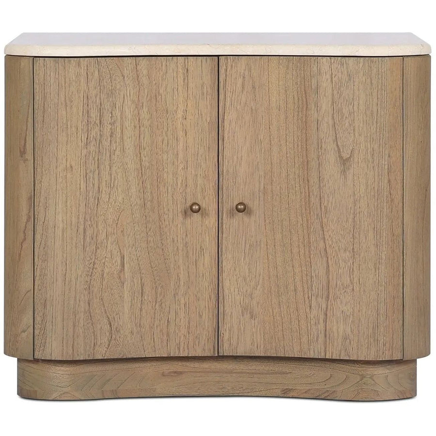Boa Cream Marble Nightstand | shipping 08/25/2026