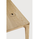 Featuring Bok Oak Desk by Ethnicraft at Amethyst Home. Reminiscent of a goat's curved horns, the Bok collection combines sculptural elegance and contemporary crafting into a graceful and airy form. This Bok desk adds the warmth of solid wood and simplistic practicality to any office space.Brushed : NoCollection : BokFinish : VarnishedFloor Protector : NoMain Material : OakShape : Rec. Amethyst Home provides interior design, new construction, custom furniture, and area rugs in the Boston metro area