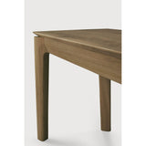 Featuring Bok Teak Bench by Ethnicraft at Amethyst Home. Reminiscent of a goat's curved horns, the Bok collection combines sculptural elegance and contemporary crafting into a graceful and airy form. The Bok bench will pair perfectly with the Bok dining table. But also, as a stand-alone against a wall, in a hallway, or at the end of a bed.Adjustable Feet : NoBrushed : NoCollec. Amethyst Home provides interior design, new construction, custom furniture, and area rugs in the Newport Beach metro area
