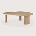 Featuring Boomerang Oak Coffee Table by Ethnicraft at Amethyst Home. Playful, pebble shapes set on a beautiful, folded, base. The Boomerang coffee table is a fantastic and well-proportioned addition to any space. Configured with the two sizes together, or as a stand-alone, this design is sure to capture attention.Adjustable Feet : NoBrushed : NoCollection : BoomerangFinish : Oi. Amethyst Home provides interior design, new construction, custom furniture, and area rugs in the Laguna Beach metro area