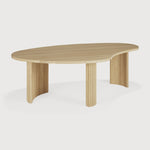 Featuring Boomerang Oak Coffee Table by Ethnicraft at Amethyst Home. Playful, pebble shapes set on a beautiful, folded, base. The Boomerang coffee table is a fantastic and well-proportioned addition to any space. Configured with the two sizes together, or as a stand-alone, this design is sure to capture attention.Adjustable Feet : NoBrushed : NoCollection : BoomerangFinish : Oile. Amethyst Home provides interior design, new construction, custom furniture, and area rugs in the Scottsdale metro area
