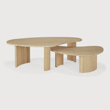 Featuring Boomerang Oak Coffee Table by Ethnicraft at Amethyst Home. Playful, pebble shapes set on a beautiful, folded, base. The Boomerang coffee table is a fantastic and well-proportioned addition to any space. Configured with the two sizes together, or as a stand-alone, this design is sure to capture attention.Adjustable Feet : NoBrushed : NoCollection : BoomerangFinish : Oile. Amethyst Home provides interior design, new construction, custom furniture, and area rugs in the Scottsdale metro area