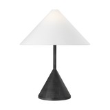 Featuring Brachion Medium Table Lamp Black Pearl by Visual Comfort at Amethyst Home. Illuminate your space with the Brachion Medium Table Lamp in Black Pearl. This elegant lamp adds a touch of sophistication to any room, while providing warm and inviting lighting. Its sleek design and high-quality materials make it a luxurious addition to your decor. Experience artful lighting with t. Amethyst Home provides interior design, new construction, custom furniture, and area rugs in the Austin metro area