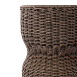 Brixby Outdoor End Table - Merlot Marble | shipping 10/15/2026