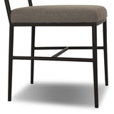 Brookline Outdoor Dining Chair - Alessi Fawn | shipping 08/14/2026