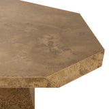 Brooklyn Aluminum Coffee Table - Antiqued Brass Aluminum