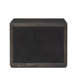 Bucco Nightstand - Black Faux Shagreen | shipping 12/15/2026