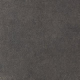 Bucco Round Coffee Table - Black Faux Shagreen | shipping 12/15/2026