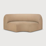 Featuring Bulky Light Sepia Modular Sofa by Ethnicraft at Amethyst Home. The Bulky celebrates simplicity and versatility in one cohesive form. Its mono-volume design, softened by rounded corners and accentuated with subtle stitching details, lends understated elegance to any space. The clean silhouette pairs with luxurious upholstery and thoughtful contours to provide lasting com. Amethyst Home provides interior design, new construction, custom furniture, and area rugs in the Des Moines metro area