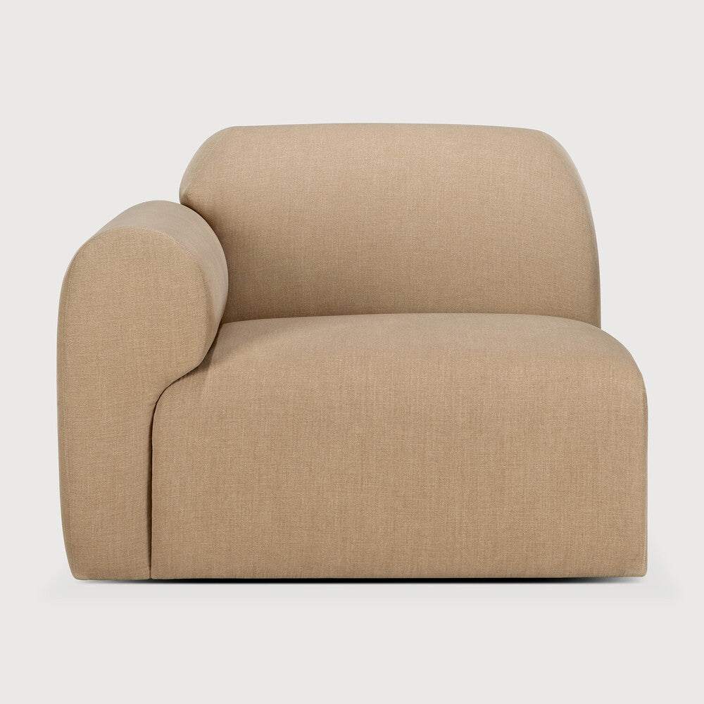 Featuring Bulky Light Sepia Modular Sofa by Ethnicraft at Amethyst Home. The Bulky celebrates simplicity and versatility in one cohesive form. Its mono-volume design, softened by rounded corners and accentuated with subtle stitching details, lends understated elegance to any space. The clean silhouette pairs with luxurious upholstery and thoughtful contours to provide lasting comf. Amethyst Home provides interior design, new construction, custom furniture, and area rugs in the Park City metro area