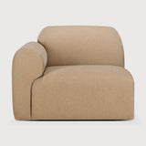 Featuring Bulky Light Sepia Modular Sofa by Ethnicraft at Amethyst Home. The Bulky celebrates simplicity and versatility in one cohesive form. Its mono-volume design, softened by rounded corners and accentuated with subtle stitching details, lends understated elegance to any space. The clean silhouette pairs with luxurious upholstery and thoughtful contours to provide lasting comf. Amethyst Home provides interior design, new construction, custom furniture, and area rugs in the Park City metro area