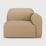 Featuring Bulky Light Sepia Modular Sofa by Ethnicraft at Amethyst Home. The Bulky celebrates simplicity and versatility in one cohesive form. Its mono-volume design, softened by rounded corners and accentuated with subtle stitching details, lends understated elegance to any space. The clean silhouette pairs with luxurious upholstery and thoughtful contours to provide lasting. Amethyst Home provides interior design, new construction, custom furniture, and area rugs in the Salt Lake City metro area