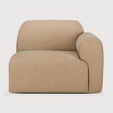 Featuring Bulky Light Sepia Modular Sofa by Ethnicraft at Amethyst Home. The Bulky celebrates simplicity and versatility in one cohesive form. Its mono-volume design, softened by rounded corners and accentuated with subtle stitching details, lends understated elegance to any space. The clean silhouette pairs with luxurious upholstery and thoughtful contours to provide lasting com. Amethyst Home provides interior design, new construction, custom furniture, and area rugs in the Scottsdale metro area