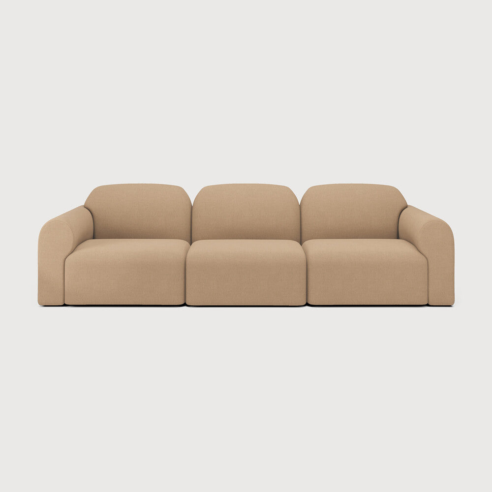 Bulky Light Sepia Modular Sofa Set | shipping 11/17/2025