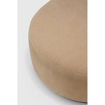 Featuring Bulky Light Sepia Semi-Circle Footstool by Ethnicraft at Amethyst Home. The Bulky celebrates simplicity and versatility in one cohesive form. Its mono-volume design, softened by rounded corners and accentuated with subtle stitching details, lends understated elegance to any space. The clean silhouette pairs with luxurious upholstery and thoughtful contours to provide last. Amethyst Home provides interior design, new construction, custom furniture, and area rugs in the Monterey metro area