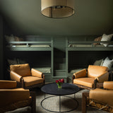 Dustin Palermo Cognac Chair | shipping 01/15/2026  (Lifestyle View)