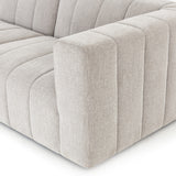 Langham Channeled 3-Piece Sectional - Napa Sandstone