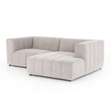 Langham Channeled 2-Piece Sectional - Napa Sandstone