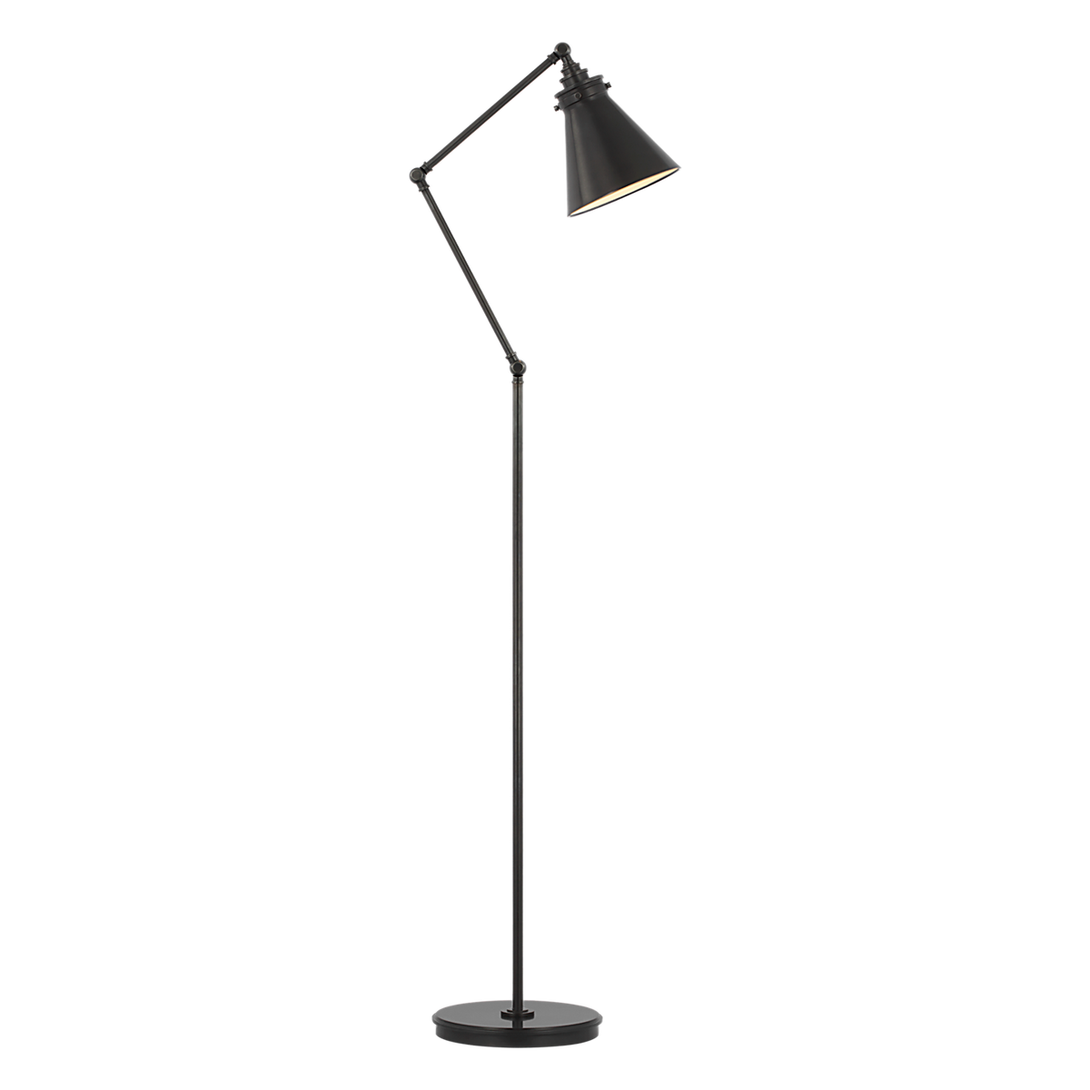 Parkington Medium Articulating Floor Lamp Bronze